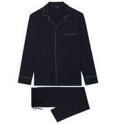 402802 Albert Long Sleepwear - 00RA Navy